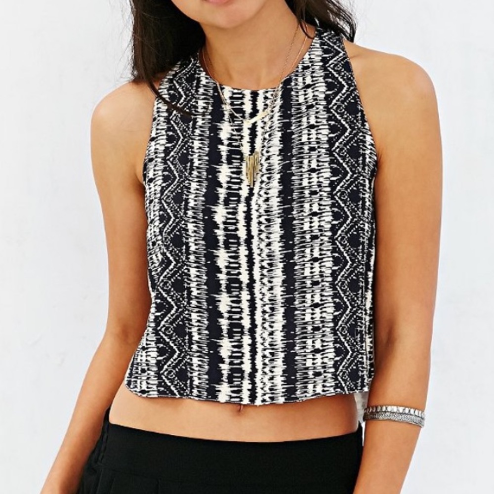 Urban Outfitters Silence + noise Patterned Top